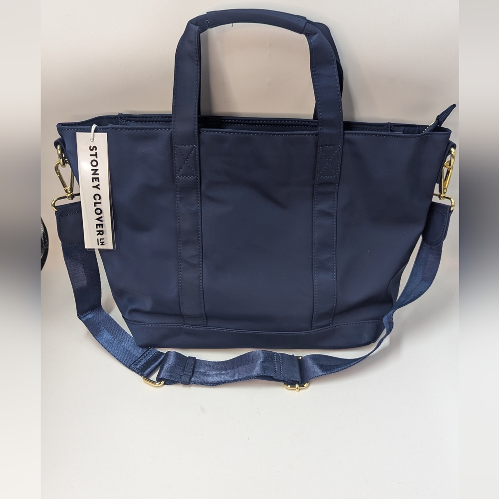 Stoney Clover Lane Classic Mini Tote One SZ Sapphire blue NWT